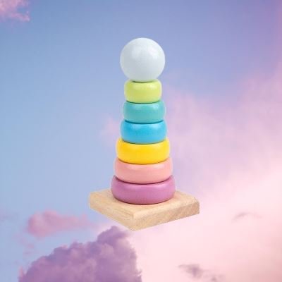 Jouet en Bois - WoodenToys™ - Tour Macaron - Mon Eveil Bébé