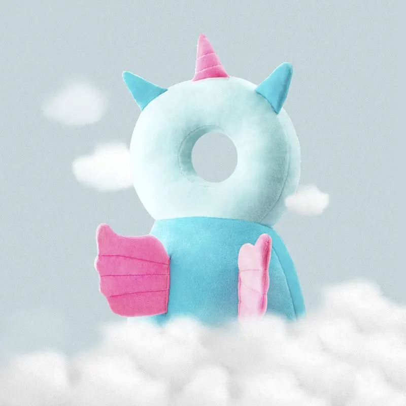 OreillerProtectionBébé™ - Licorne - Bébé Merveilleux