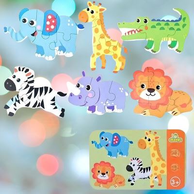 Puzzle Montessori - BabyPuzzle™ - Sauvage - Mon Eveil Bébé