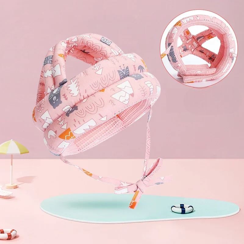 Visière de protection - SafetyHelmet™ - Rose - Bébé Merveilleux