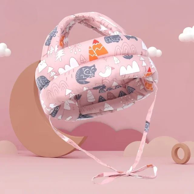 Visière de protection - SafetyHelmet™ - Rose - Bébé Merveilleux