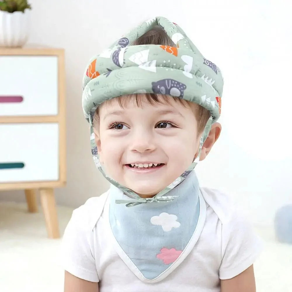 Visière de protection - SafetyHelmet™ - Vert - Bébé Merveilleux