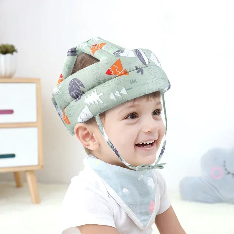 Visière de protection - SafetyHelmet™ - Vert - Bébé Merveilleux